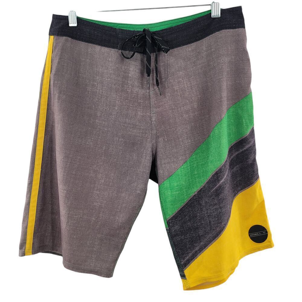 O'Neill Men's Swim "Jordy Freak" Boardshorts Size 30 Hawaii